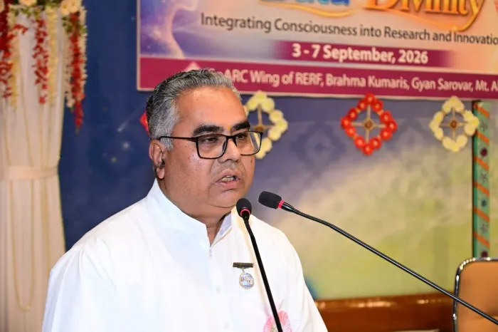 Gyan Sarovar, Abu Raj Hosts National SIR Conference & Meditation Retreat 2026 – “From Data to Divinity” — photo galle… Gyan Sarovar, Abu Raj Hosts National SIR Conference & Meditation Retreat 2026 – “From Data to Divinity” — photo gallery 5