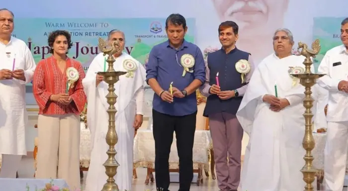 ‘Happy Journey’ Meditation Retreat Inaugurated at Om Shanti Retreat Centre, Gurugram ‘Happy Journey’ Meditation Retreat Inaugurated at Om Shanti Retreat Centre, Gurugram