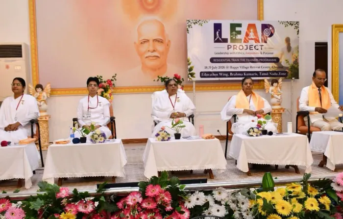 चेन्नई हैप्पी विलेज रिट्रीट सेंटर में दो दिवसीय LEAP नेतृत्व प्रशिक्षण कार्यक्रम का सफल आयोजन — gallery photo 3