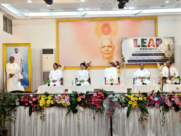 चेन्नई हैप्पी विलेज रिट्रीट सेंटर में दो दिवसीय LEAP नेतृत्व प्रशिक्षण कार्यक्रम का सफल आयोजन — gallery photo 4