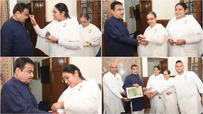 ORC - Om Shanti Retreat Centre, Gurugram Celebrates Raksha Bandhan with Hon’ble Union Minister Shri Nitin Gadkari Ji