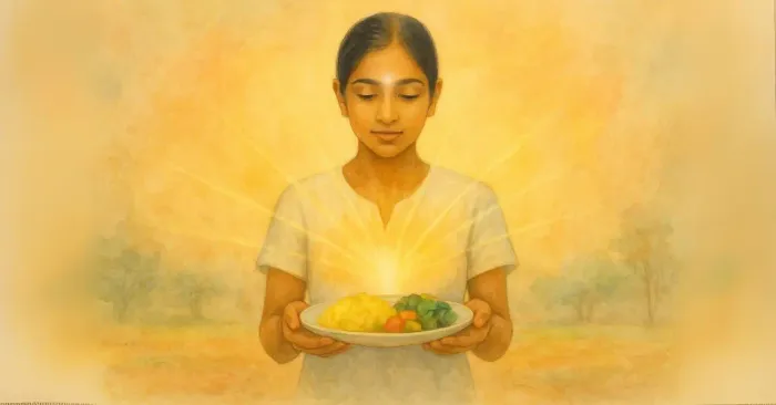 How Is Satvik Food served.webp