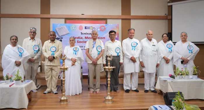Media Seminar on Media, Meditation and Societal Peace Held at Shanti Sarovar, Hyderabad