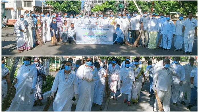 One Day, One Hour, One Nation – IGNOU Bijapur & Brahma Kumaris Lead Shramadhan Drive
