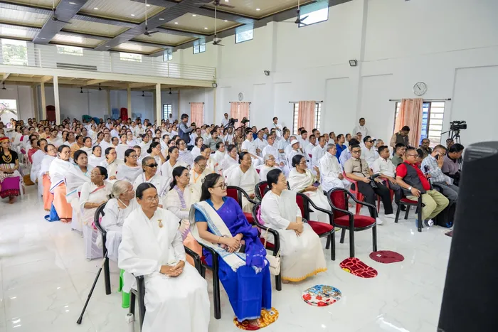 Brahma Kumaris Launches ‘10 Crore Addiction-Free Pledge Mega Campaign’ in Imphal; Manipur Chief Minister Honours BK N… Brahma Kumaris Launches ‘10 Crore Addiction-Free Pledge Mega Campaign’ in Imphal; Manipur Chief Minister Honours BK Nilima — photo gallery 4