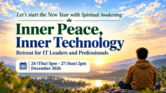 Brahma Kumaris to Host ‘Inner Peace, Inner Technology’ Retreat for IT Leaders and Professionals event at Om Shanti Retreat Centre - Gurugaon Brahma Kumaris to Host ‘Inner Peace, Inner Technology’ Retreat for IT Leaders and Professionals event at Om Shanti Retreat Centre - Gurugaon