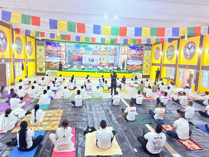 Brahma Kumaris Participates in International Day of Yoga 2026 Celebration and Nasha Mukt Bharat Abhiyaan at Bomdila —… Brahma Kumaris Participates in International Day of Yoga 2026 Celebration and Nasha Mukt Bharat Abhiyaan at Bomdila — photo gallery 3