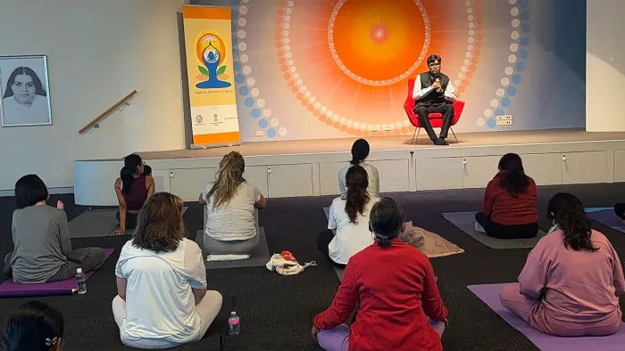 Brahma Kumaris Australia Co-hosts “Beyond the Mat” Program to Celebrate International Day of Yoga 2026 in Sydney — gallery photo 2