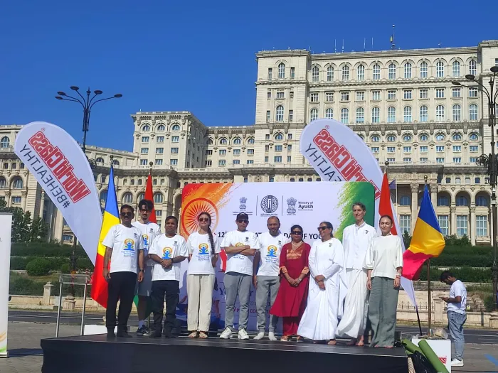 Brahma Kumaris Joins International Day of Yoga Celebration in Bucharest Promoting Yoga for Healthy Ageing — photo gal… Brahma Kumaris Joins International Day of Yoga Celebration in Bucharest Promoting Yoga for Healthy Ageing — photo gallery 2