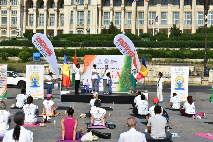 Brahma Kumaris Joins International Day of Yoga Celebration in Bucharest Promoting Yoga for Healthy Ageing — photo gal… Brahma Kumaris Joins International Day of Yoga Celebration in Bucharest Promoting Yoga for Healthy Ageing — photo gallery 3