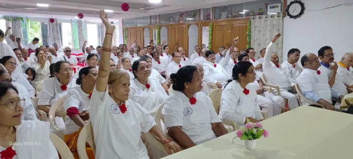 Uniting Seniors through Yoga and Spirituality: A Blissful Celebration by Brahma Kumaris, Unit-9 Bhubaneswar — photo g… Uniting Seniors through Yoga and Spirituality: A Blissful Celebration by Brahma Kumaris, Unit-9 Bhubaneswar — photo gallery 5