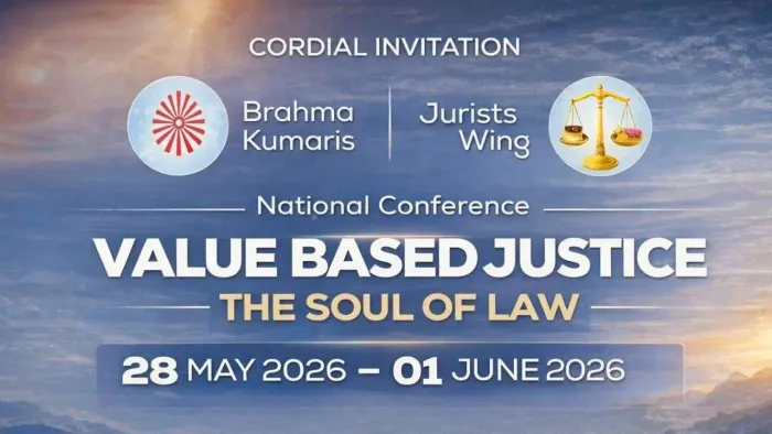 Legal Minds Unite at Mount Abu for Conference on Value-Based Justice-The Soul of Law event at Gyan Sarovar - Mount Abu