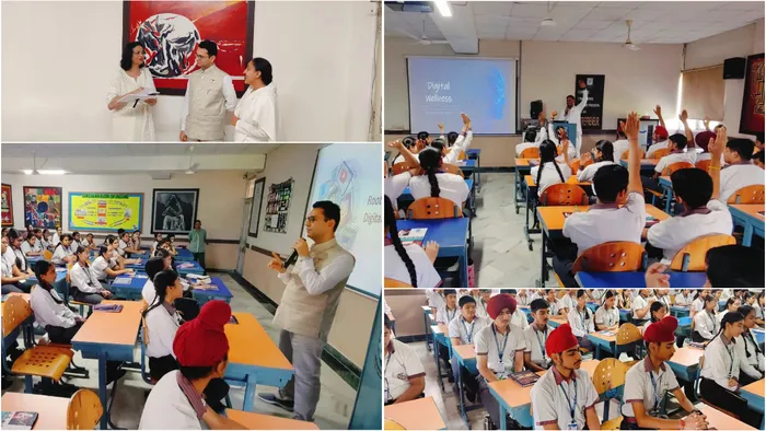 Digital Wellness Session Empowers Students at Kapurthala