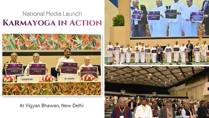National Media Launch of Karmayoga in Action at Vigyan Bhawan, New Delhi