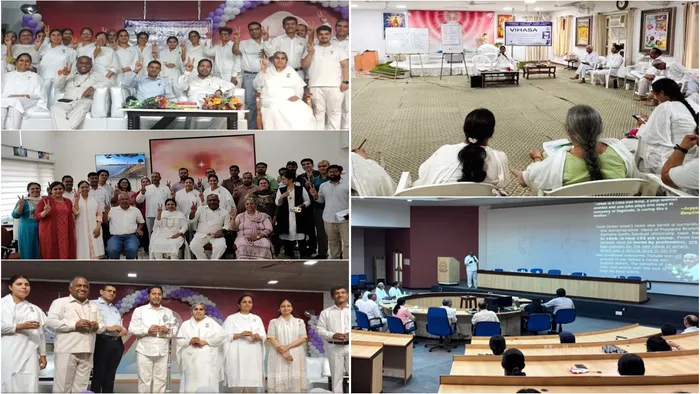 कुरुक्षेत्र में विहासा प्रशिक्षण एवं एनआईटी में राजयोग मेडिटेशन कार्यक्रम का सफल आयोजन कुरुक्षेत्र में विहासा प्रशिक्षण एवं एनआईटी में राजयोग मेडिटेशन कार्यक्रम का सफल आयोजन