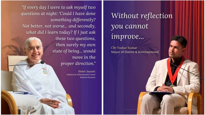 London: Reclaim Peace and Renew Purpose – Dynamic Conversation with Sister Jayanti and Cllr Tushar Kumar London: Reclaim Peace and Renew Purpose – Dynamic Conversation with Sister Jayanti and Cllr Tushar Kumar