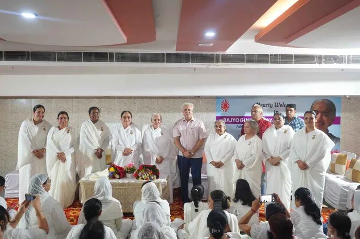 महिपालपुर में ब्रह्माकुमारीज की अतिरिक्त मुख्य प्रशासिका राजयोगिनी जयंती दीदी का हर्षोल्लासपूर्ण स्वागत