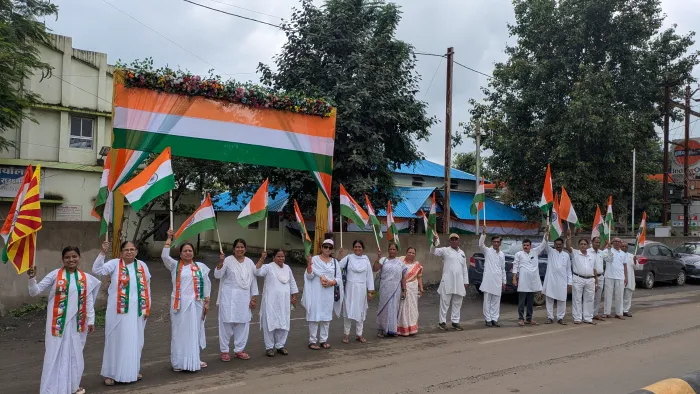 हर घर तिरंगा अभियान के अंतर्गत तिरंगा रैली का सफल आयोजन – मण्डला