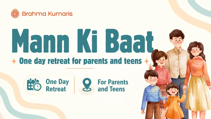 Mann Ki Baat: Gurugram to host a special family retreat to strengthen Connection and Communication event at Om Shanti Retreat Centre - Gurugaon