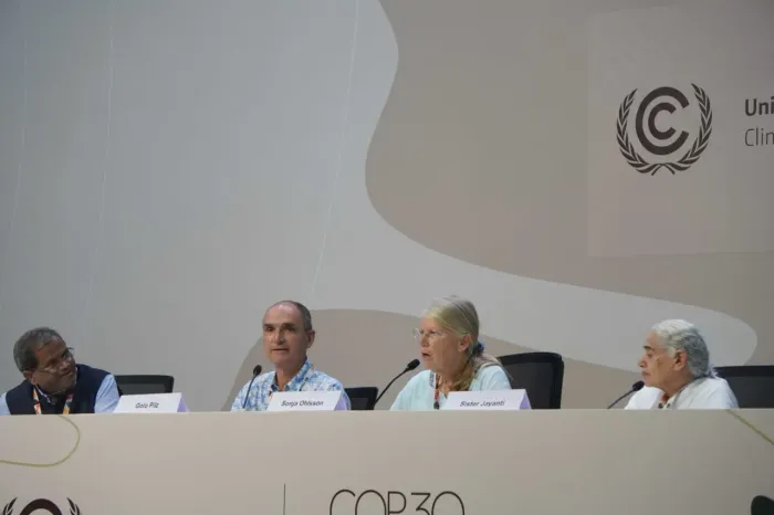 Meeting of Union Environment Minister with Sister Jayanti at COP30 Brazil — photo gallery 4 Meeting of Union Environment Minister with Sister Jayanti at COP30 Brazil — photo gallery 4