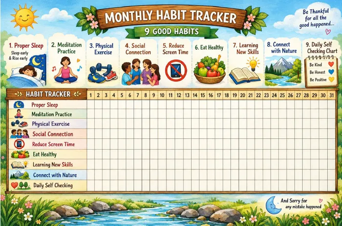 Summer Holiday Habit Tracker Encourages Positive Habits at Bawa Lalvani Public School, Kapurthala — gallery photo 1