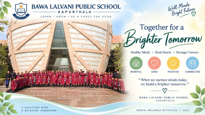 Mental Wellness and Daily Meditation Nurture Inner Strength at Bawa Lalvani Public School, Kapurthala Mental Wellness and Daily Meditation Nurture Inner Strength at Bawa Lalvani Public School, Kapurthala