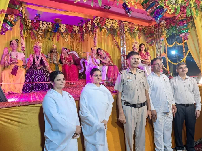 Celebration of Janmashtami and Mera Bharat Swarnim Bharat at Dilshad Garden
