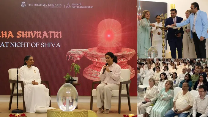 Divine Descent of Light: BK Silicon Valley Celebrates Maha Shivratri in Milpitas
