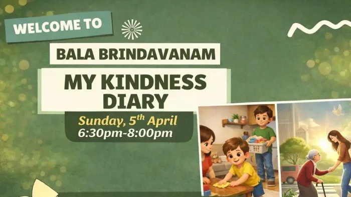 Bala Brindavanam presents Kids Session on My Kindness Diary at Hyderabad