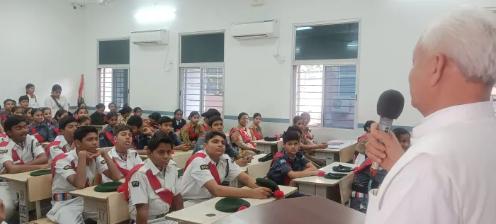 भोपाल में एनसीसी दिवस पर जागरूकता सत्र -राजयोग के माध्यम से एकाग्रता और परीक्षा तैयारी पर विशेष मार्गदर्शन