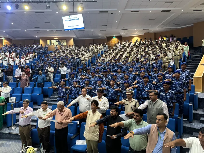 Celebration of Raksha Bandhan and 5 Years of Nasha Mukt Bharat Abhiyaan with CRPF Jawans — gallery photo 16
