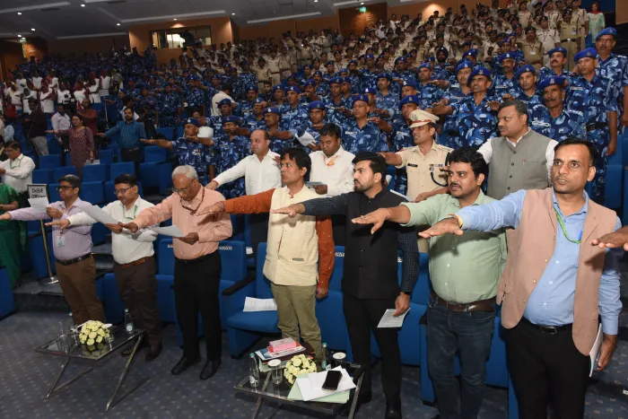 Celebration of Raksha Bandhan and 5 Years of Nasha Mukt Bharat Abhiyaan with CRPF Jawans — gallery photo 12