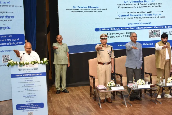 Celebration of Raksha Bandhan and 5 Years of Nasha Mukt Bharat Abhiyaan with CRPF Jawans — gallery photo 20