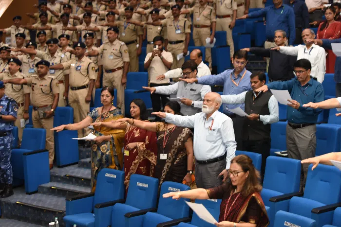 Celebration of Raksha Bandhan and 5 Years of Nasha Mukt Bharat Abhiyaan with CRPF Jawans — gallery photo 6