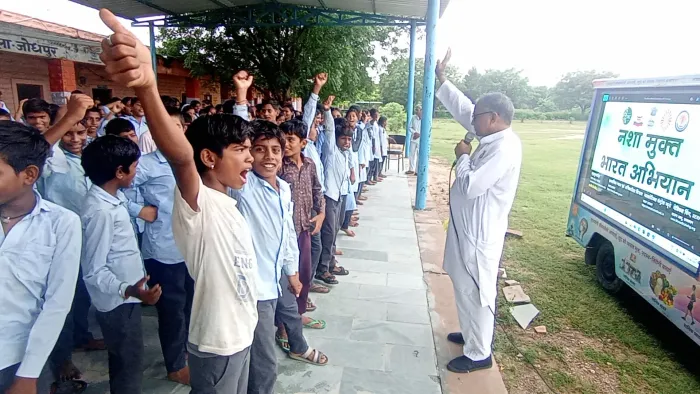 Awareness Programs on Nasha Mukt Bharat Abhiyaan held in Bilara Schools