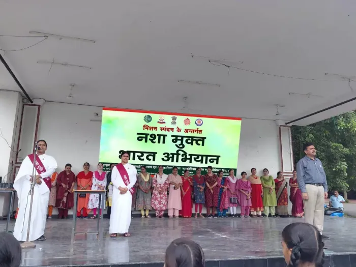 'नशा मुक्त भारत अभियान' के अंतर्गत प्रेरणादायक जागरूकता एवं ध्यान सत्र – रायपुर शांति सरोवर द्वारा आयोजन — gallery photo 4