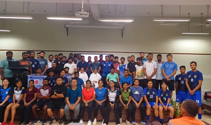 नशा मुक्त भारत अभियान के तहत स्पोर्ट्स अथॉरिटी ऑफ इंडिया में युवाओं को दिलाई गई नशा मुक्ति की शपथ