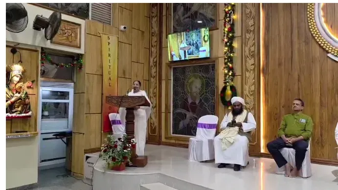 नवी मुंबई कोपरखैरने में स्थित सेंट फ्रांसिस डी सेल्स चर्च में साझा मूल्य, साझा भविष्य–शांति की ओर एक अंतरधार्मिक यात्रा — gallery photo 1