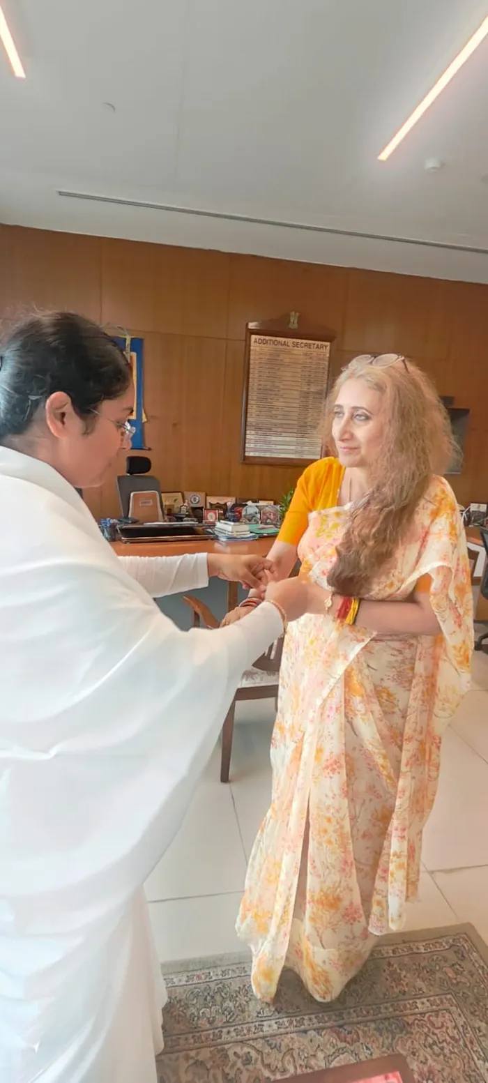ORC - Om Shanti Retreat Centre, Gurugram Celebrates Raksha Bandhan with Government Officials — photo gallery 2 ORC - Om Shanti Retreat Centre, Gurugram Celebrates Raksha Bandhan with Government Officials — photo gallery 2