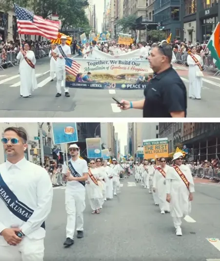 Brahma Kumaris Join India Day Parade in New York — photo gallery 1 Brahma Kumaris Join India Day Parade in New York — photo gallery 1