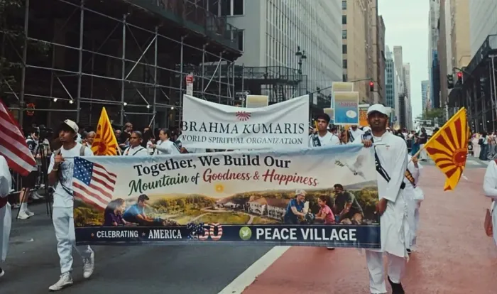Brahma Kumaris Join India Day Parade in New York Brahma Kumaris Join India Day Parade in New York