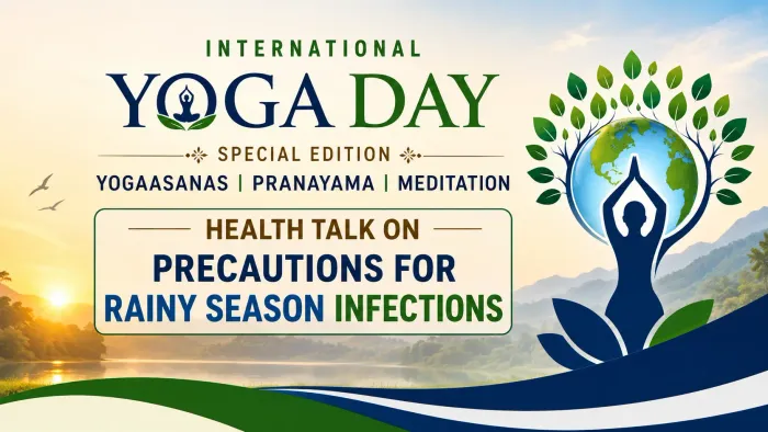 Staying Healthy This Monsoon: Special Awareness Session Planned at Shanti Sarovar, Hyderabad