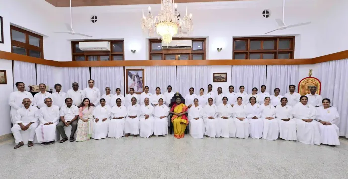 Graceful Felicitations to President Droupadi Murmu by Brahma Kumaris Kerala