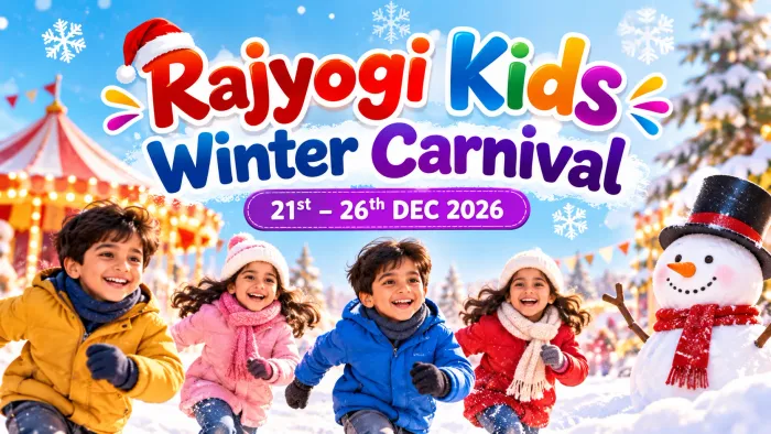 Rajyogi Kids Winter Carnival 2026 at Abu Road: Where Fun Meets Inner Power event at Man Sarovar - Abu Road Rajyogi Kids Winter Carnival 2026 at Abu Road: Where Fun Meets Inner Power event at Man Sarovar - Abu Road