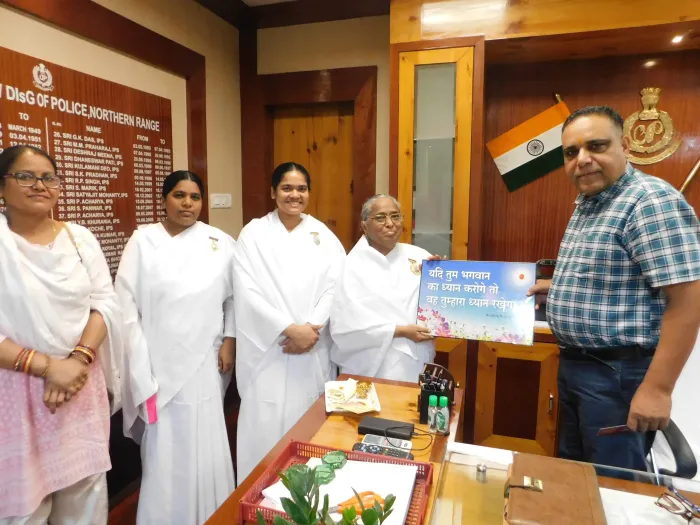 Raksha Bandhan Celebrations with Shri Himanshu Lal, IPS, in Sambalpur