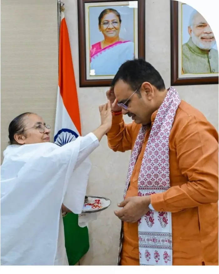 Brahma Kumaris Sisters Tie Sacred Rakhi to Chief Ministers Across India — gallery photo 15