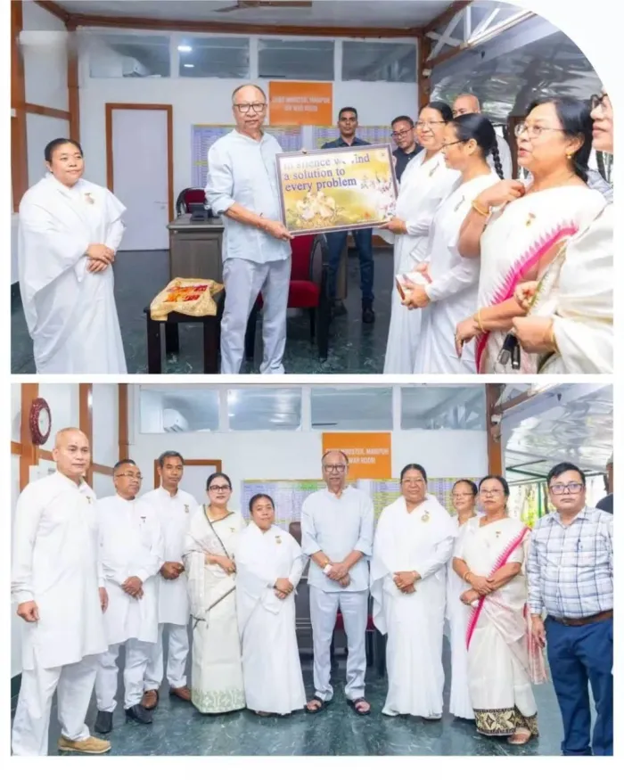 Brahma Kumaris Sisters Tie Sacred Rakhi to Chief Ministers Across India — gallery photo 14