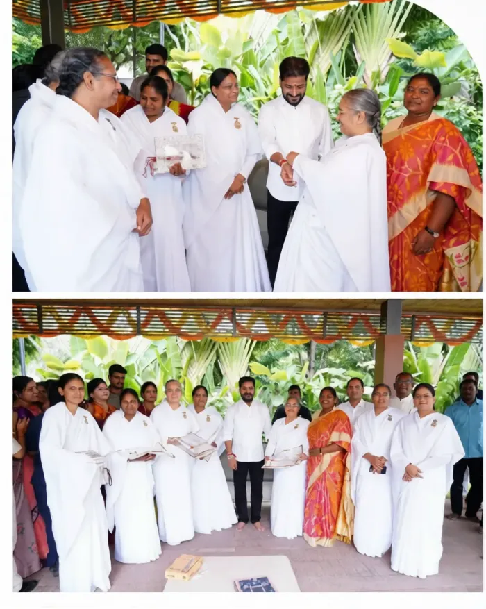 Brahma Kumaris Sisters Tie Sacred Rakhi to Chief Ministers Across India — gallery photo 12