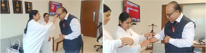 ORC - Om Shanti Retreat Centre, Gurugram Celebrates Raksha Bandhan with Government Officials — article photo 25 ORC - Om Shanti Retreat Centre, Gurugram Celebrates Raksha Bandhan with Government Officials — article photo 25
