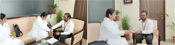 ORC - Om Shanti Retreat Centre, Gurugram Celebrates Raksha Bandhan with Government Officials — article photo 5 ORC - Om Shanti Retreat Centre, Gurugram Celebrates Raksha Bandhan with Government Officials — article photo 5